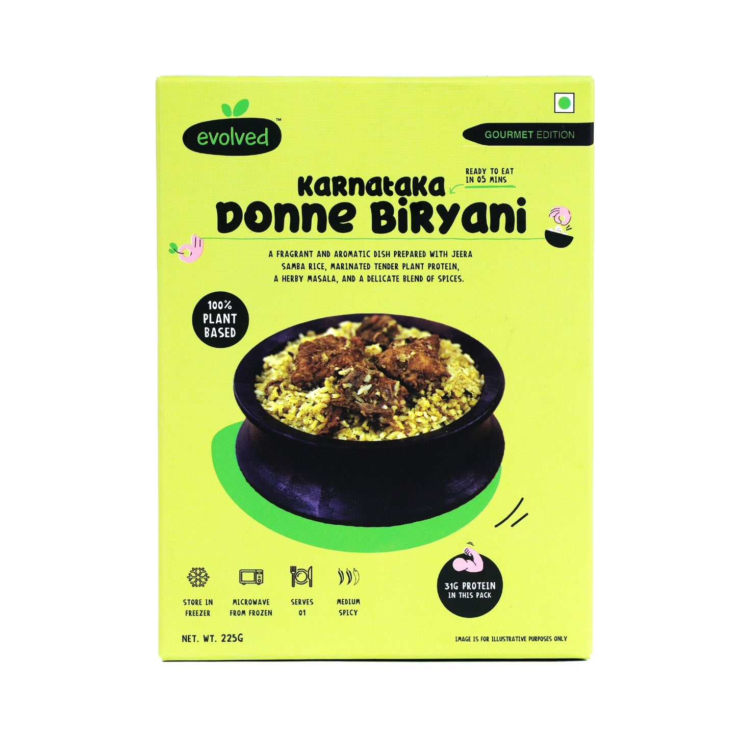 Evolved Karnataka Donne Biryani