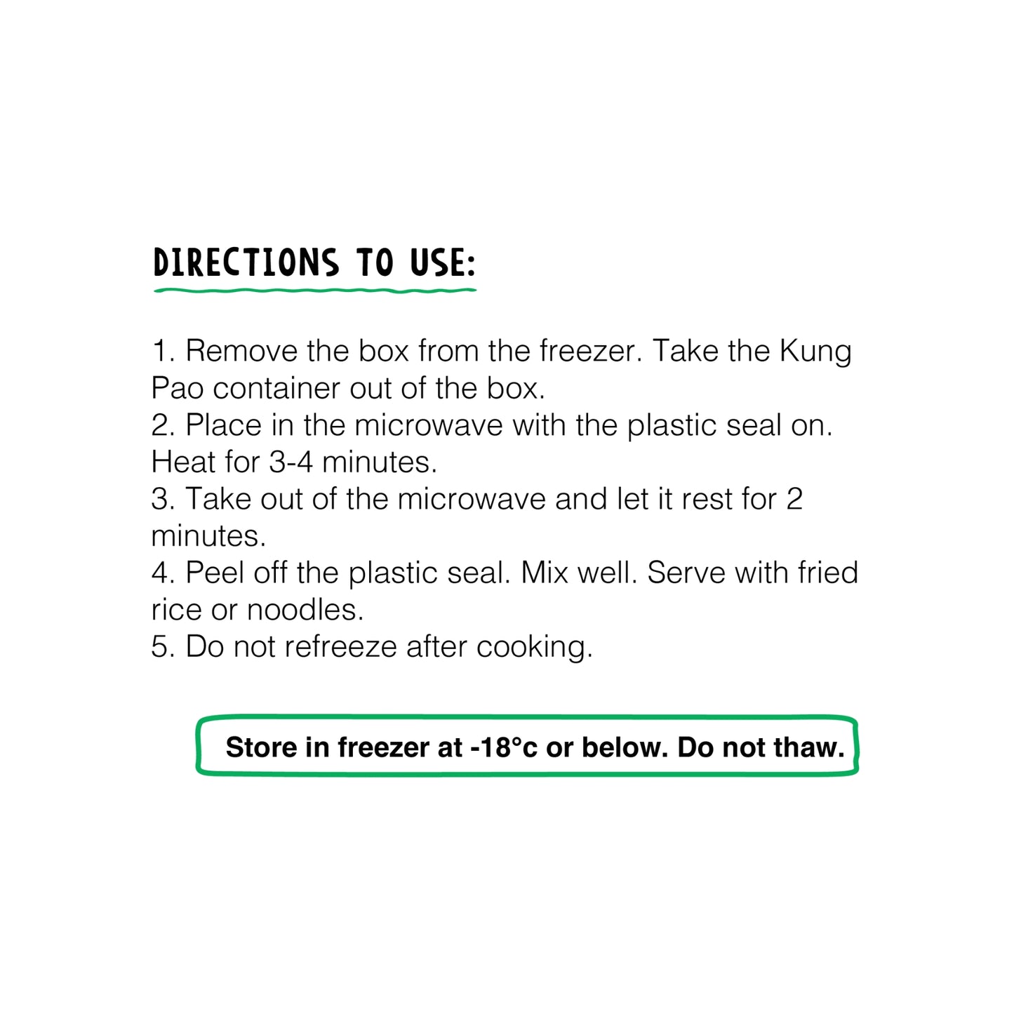 Evolved Oriental Kung Pao